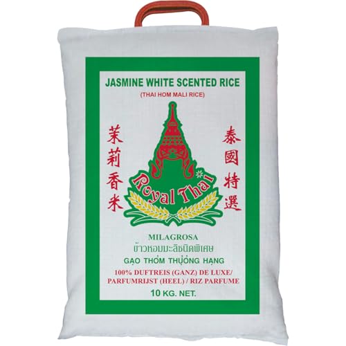 Royal Thai Rice Jasminreis Langkorn 10 kg - Duftreis zum Kochen