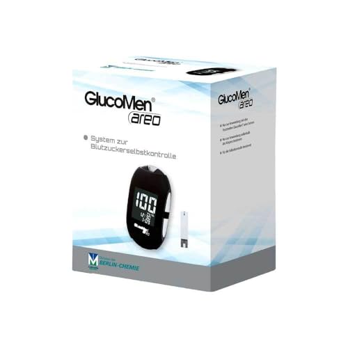Produktbild: GLUCOMEN areo Blutzuckermessgerät Set mit Zubehör 1 St mg/dl