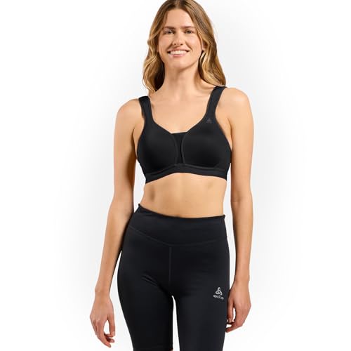 Odlo Sport BH gepolstert Damen High Support I Starker Halt Sports Bra