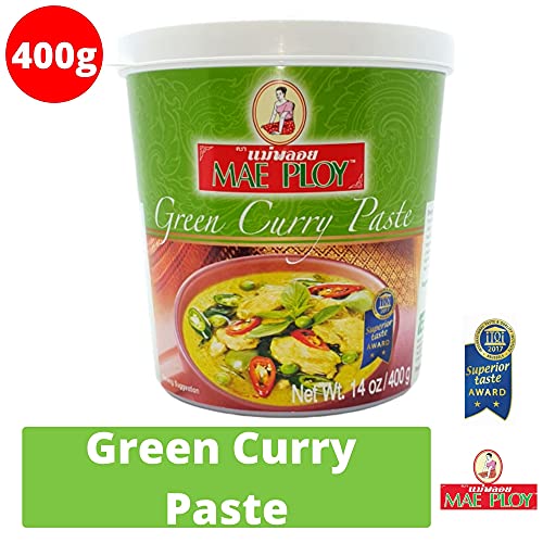 Produktbild: mae ploy grüne curry paste 400g - authentische thailändische curry paste
