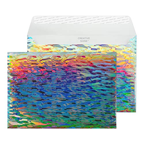 blake creative shine briefumschlag holo-effekt c5 162 x 229 mm haftklebung 100 stück