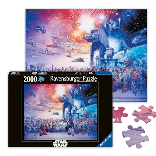 puzzle star wars 2000 teile ravensburger für erwachsene und kinder ab 14 jahren