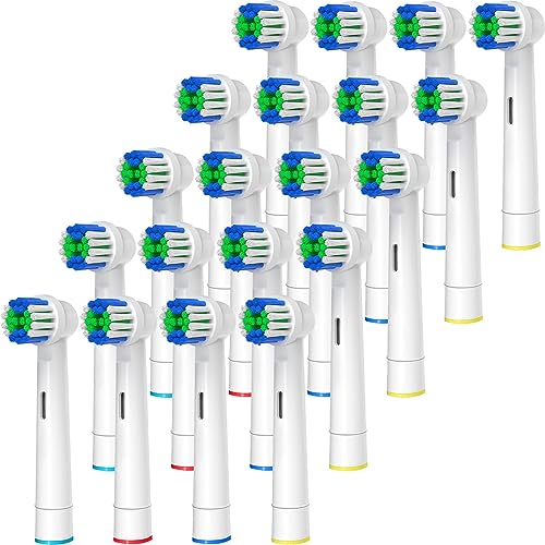 ersatzbürsten set 20 stück kompatibel mit oral b professionelle elektrische bürsten