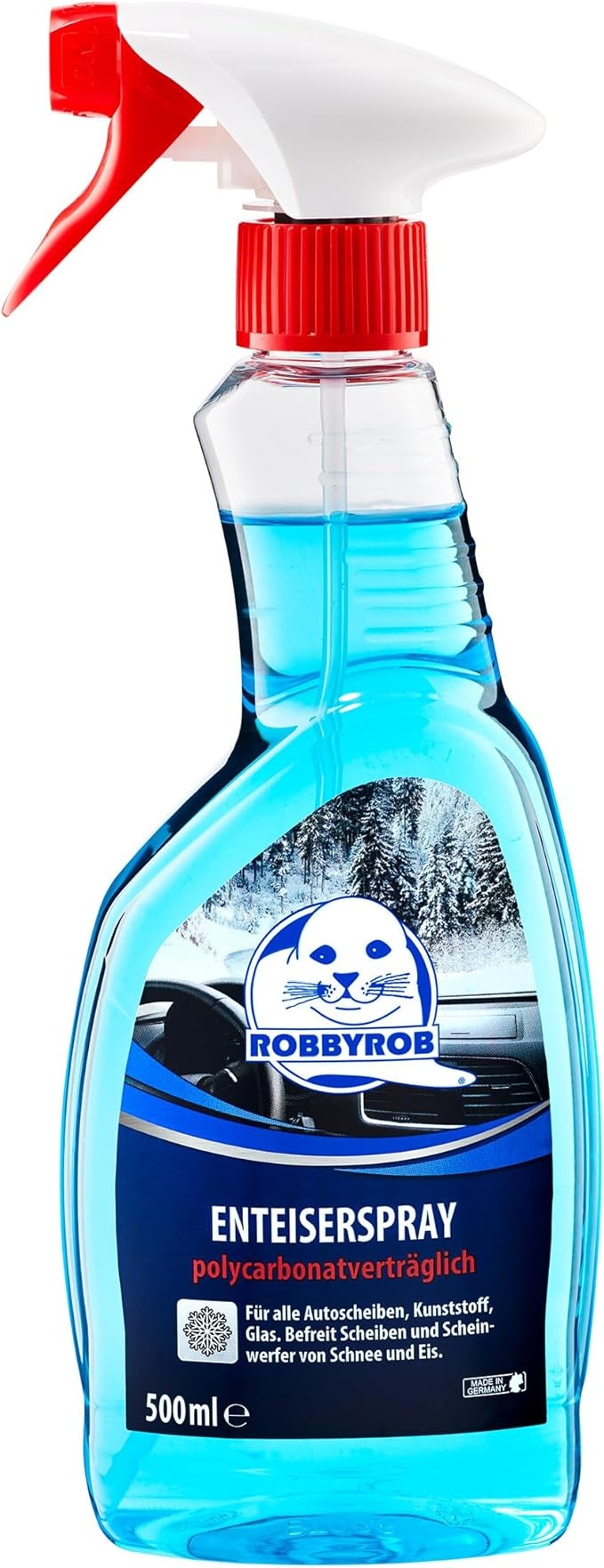 enteiserspray robbyrob klarblick 500 ml für klare sicht im winter