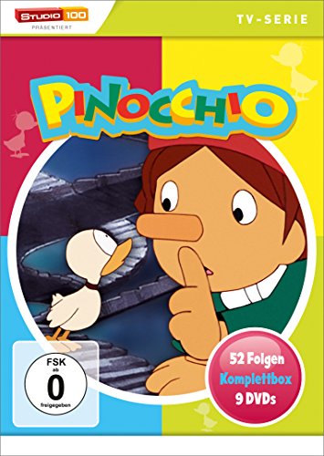 pinocchio komplettbox 9 dvds 52 folgen - prime