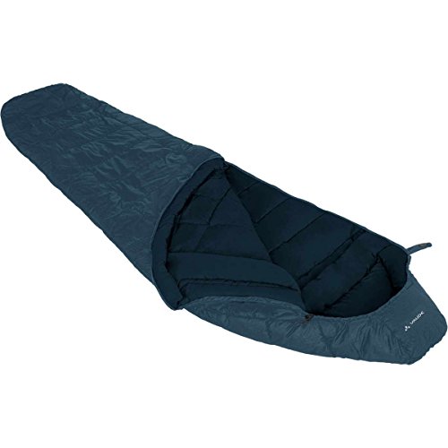 schlafsack vaude sioux 800 links, für camping und trekking, 3 jahreszeiten