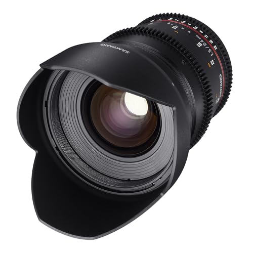 Produktbild: samyang 24 mm f1,5 weitwinkelobjektiv für video schwarz