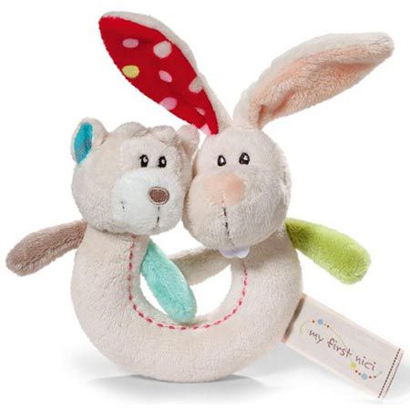 nici greifring hase tilli & bär taps mit rassel für 8,50 statt 13