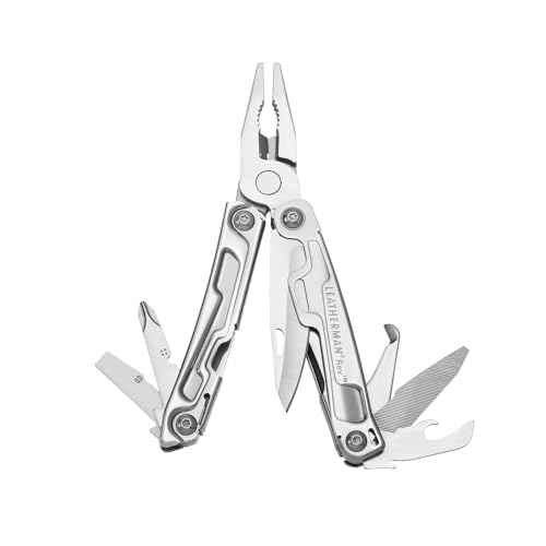 Leatherman Rev Multi-Tool mit 14 Werkzeugen für Outdoor und Camping