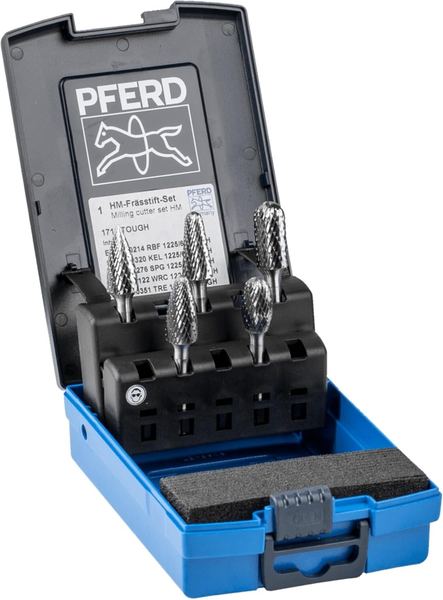Pferd HM-Frässtift-Set 21901712 Tough 1712