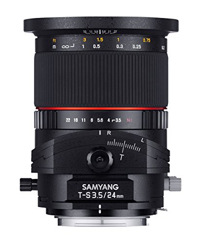 Samyang 24mm f3.5 t/s objektiv für fuji x anschluss