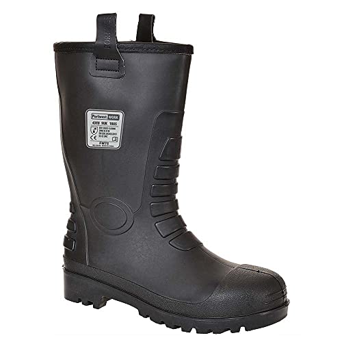 sicherheitsstiefel portwest neptune rigger s5 ci schwarz größe 39 fw75bkr39