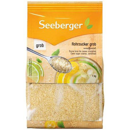 Produktbild: seeberger rohrzucker grob 5kg unraffiniert ab 14,39 euro statt 20 euro