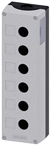 siemens devices 3su1806-0aa00-0ab1 22mm rund grau 6 kommando punkte plastik unbestückt