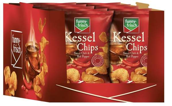 10x funny-frisch sweet chili und red pepper 120g für 14,78 statt 20