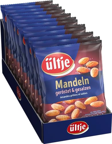 Geröstete & gesalzene Mandeln ültje, 12er Pack (12 x 150 g)