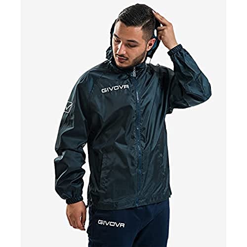 givova rain basico jacke herren gelb fluo, größe s eu