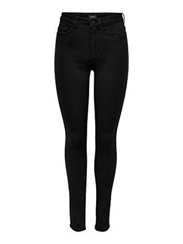 only jeans damen onlroyal high sk pim600 schwarz EU M/30