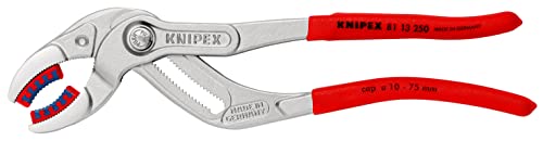 Produktbild: knipex siphon- und connectorenzange speedgrip 250 mm verchromt 81 13 250