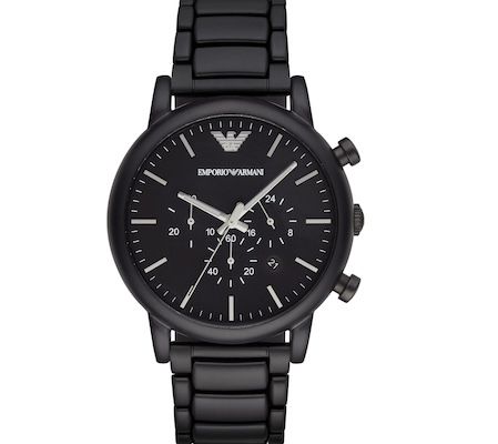 emporio armani herren edelstahluhr 137 euro ehemals 200 euro