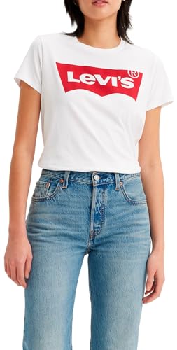 Produktbild: Levi's Damen The Perfect Tee Batwing T-Shirt, Weiß, Größe S