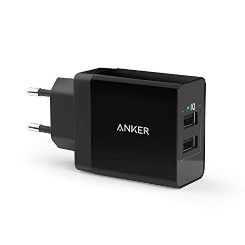 anker 24w usb ladegerät 2-port mit poweriq für iphone, ipad, galaxy, lg