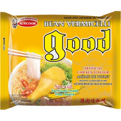 glasnudeln huhn 57 g - acecook instant nudeln