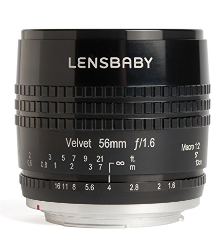 lensbaby velvet 56 objektiv für fujifilm, makro und portrait mit glüheffekt