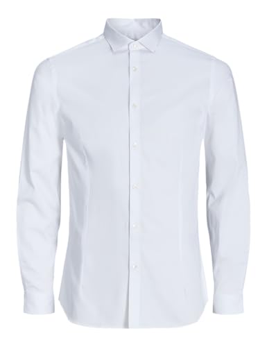 Produktbild: jack & jones hemden für männer super slim fit kurzarm blau kariert