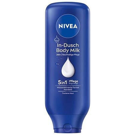 nivea in-dusch body milk 5 x 400ml ab 13,91 euro statt 22 euro