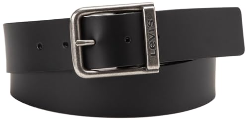 levi's herren gürtel alderpoint schwarz 80 cm