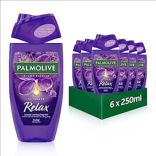 palmolive duschgel aroma essence lavendelduft ultimate relax 6x250ml