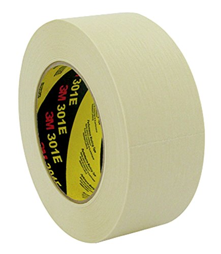 3M kreppklebeband 18 mm x 50 m beige für industrie und maler abdeckarbeiten, 48er pack
