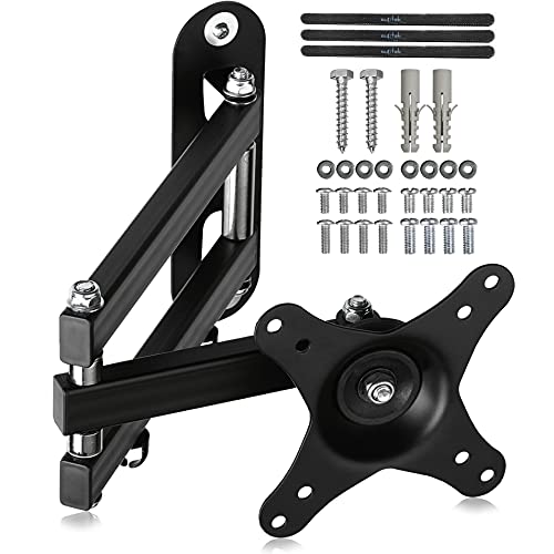 suptek wandhalterung für 15-32 zoll tvs, schwenkbar, neigbar, drehbar, bis 13kg, vesa 100x100/75x75