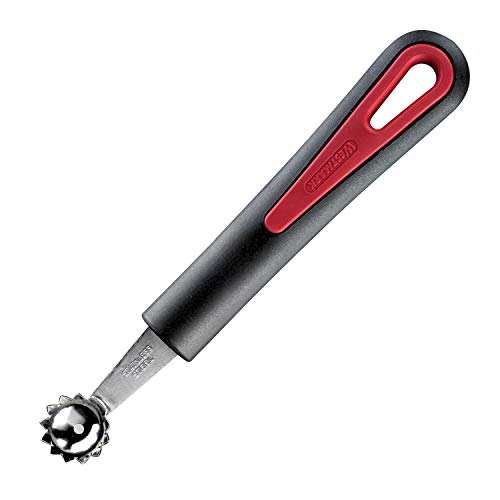westmark aushöhllöffel tomatenstrunk-entferner rostfreier edelstahl 2,1cm  16,6cm
