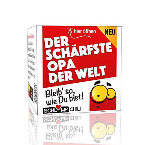 schlump-chili, schärfster opa der welt - witziges geschenkset für männer und rentner