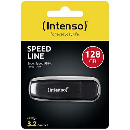 intenso speed line usb 3.2 stick 128gb für 6,92 euro statt 11 euro