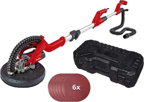 einhell tc-dw 225 trockenbauschleifer mit 6 klett-schleifscheiben 114,71