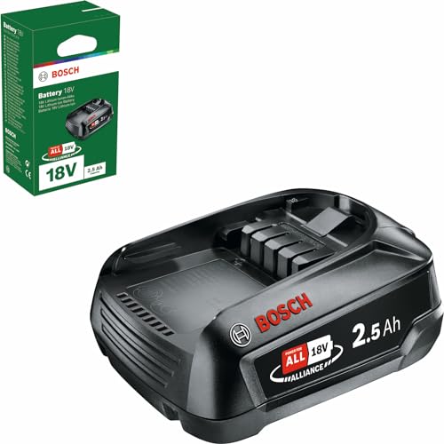 bosch 18 volt akku 2.5 ah kompatibel mit grünem home & garden 18 v system