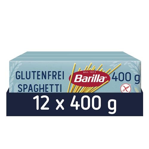 glutenfreie spaghetti von barilla aus mais und reis für zöliakie, 12 x 400 g