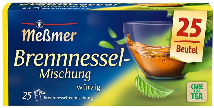 Meßmer Brennnessel-Mischung Teebeutel 25er Pack, günstiger Preis ab 1,42