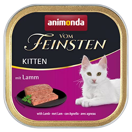 Produktbild: animonda vom feinsten kitten nassfutter lamm für katzen 32 x 100 g