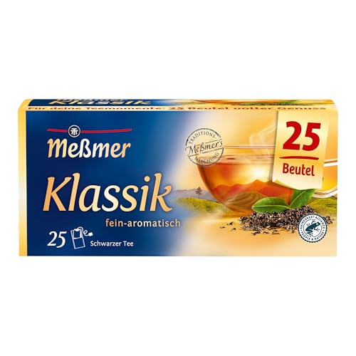 Meßmer Klassik Schwarztee-Mischung, 25 Teebeutel, fein-aromatisch