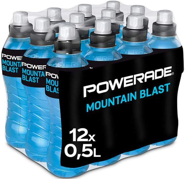 powerade sports mountain blast iso drink 12er pack ab 10,34 euro