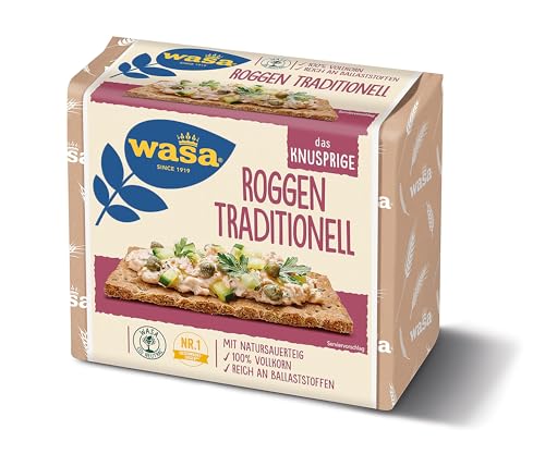 Wasa knäckebrot roggen sauerteig 235g, 96% roggenvollkornmehl, spar-abo