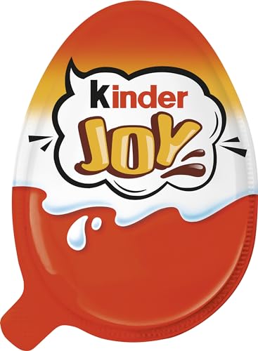 kinder joy 20 g Schokolade mit Milch-Kakaocreme, Knusperkugeln und Überraschung