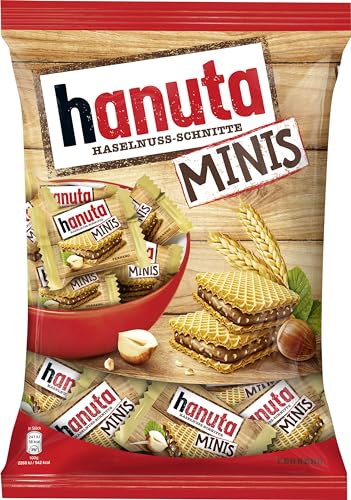 hanuta minis 200g - knusprige wafers mit schokoladenfüllung
