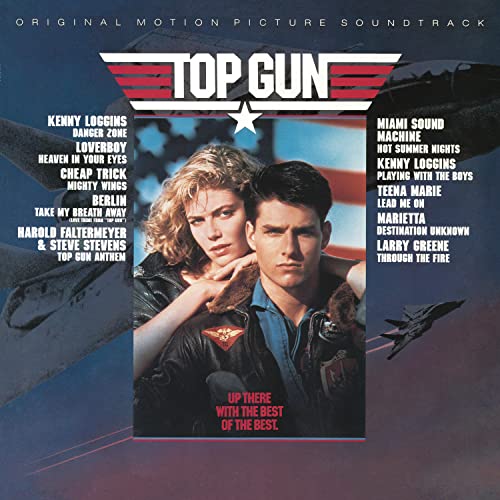 top gun soundtrack vinyl lp - original motion picture soundtrack