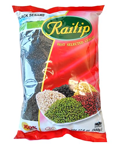 schwarze sesamkörner von raitip, 500 g Beutel