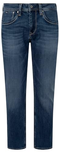 Produktbild: Pepe Jeans Herren Cash Straight Jeans 36W/34L 000denim